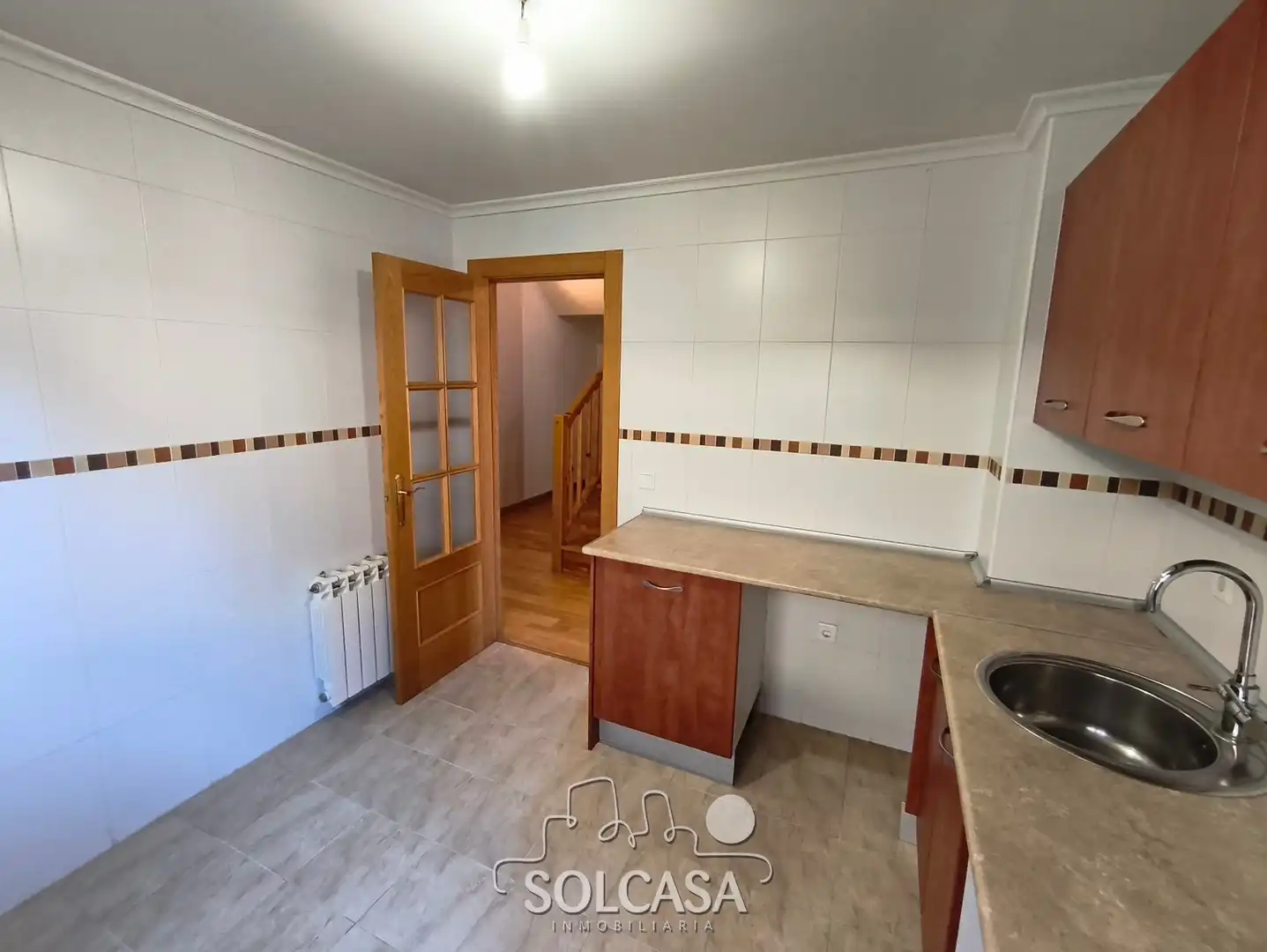 Cocina de Casa o chalet en venta en Renedo de Esgueva con Calefacción, Jardín privado y Parquet