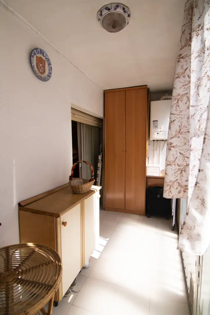 Bedroom of Flat for sale in Madrid  with Terrace and Furnished