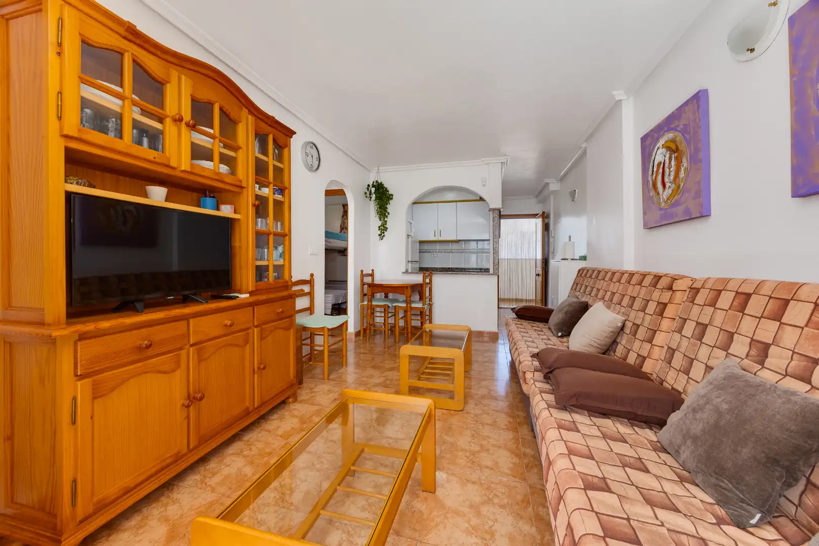 Sala d'estar de Pis en venda en Nueva Torrevieja - Aguas Nuevas
