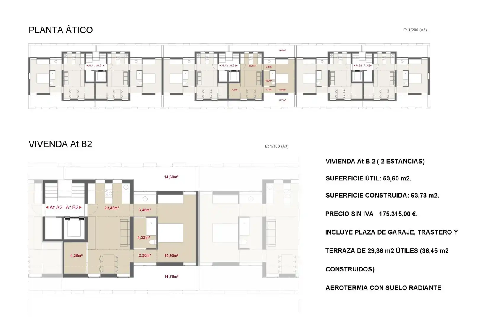 Wohnung zum Verkauf in Ames mit Heizung, Terrasse und Abstellraum