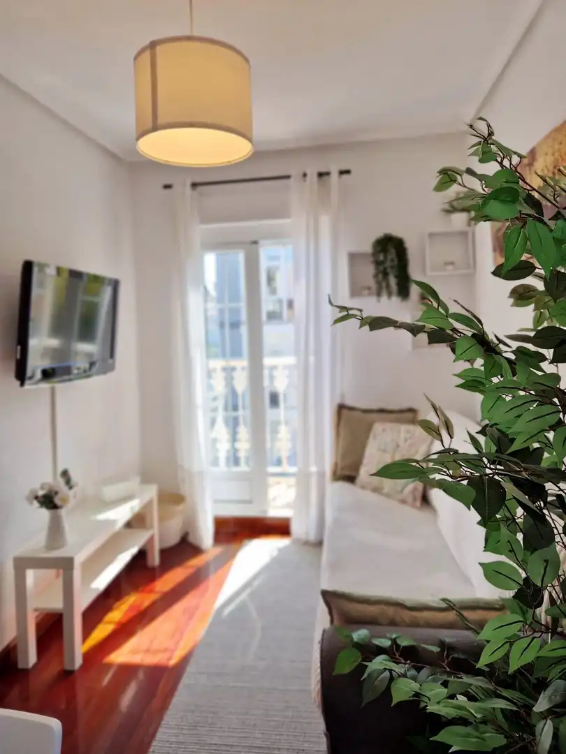 Terrasse von Wohnung zur Miete in Santander mit Heizung, Terrasse und Möbliert