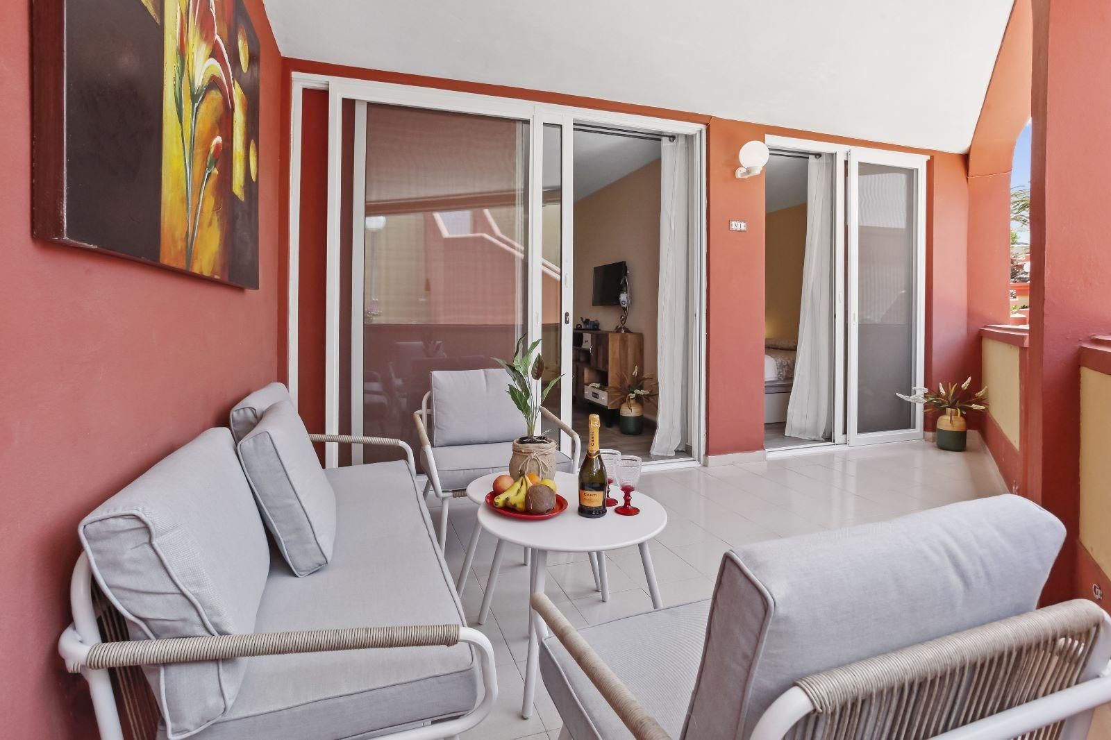 Terrace of Apartment for sale in Adeje  with Terrace and Community pool