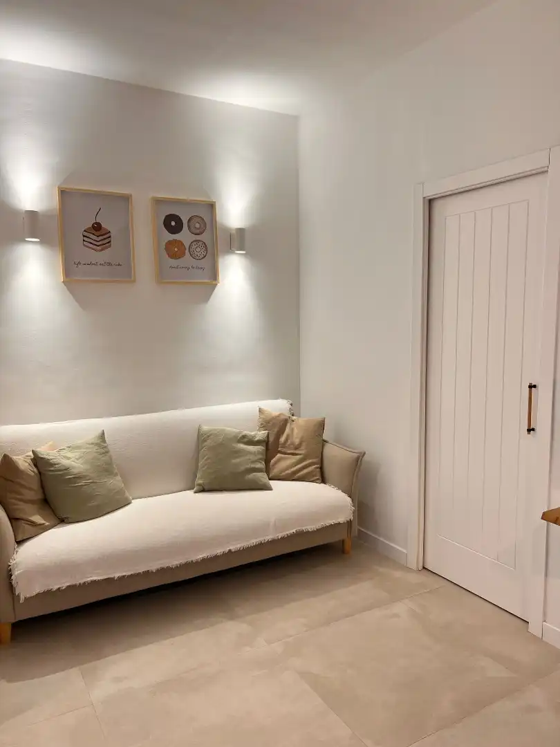 Sala de estar de Casa o chalet de alquiler en Sanlúcar de Barrameda con Aire acondicionado, Calefacción y Terraza