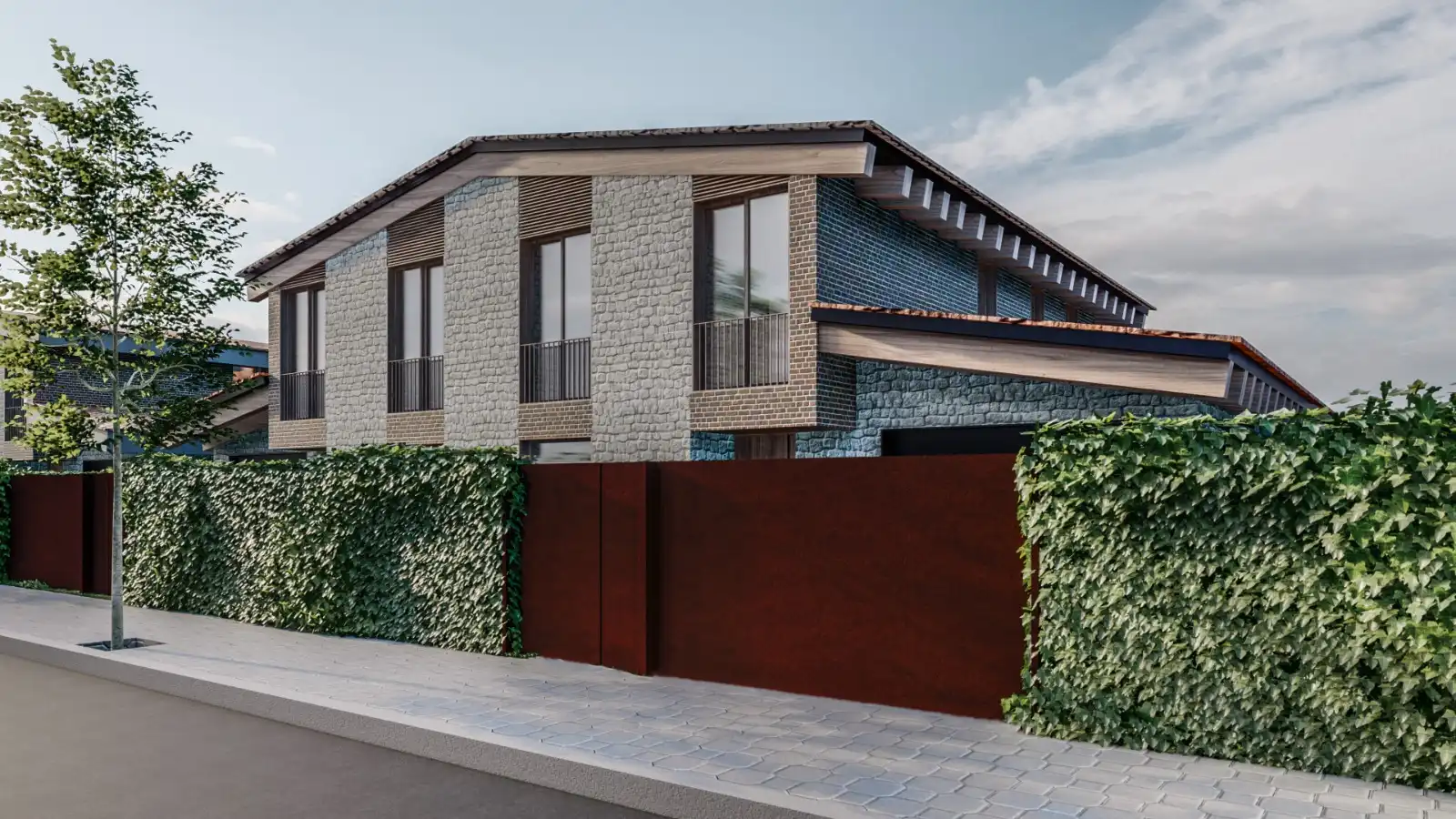 Vista exterior de Casa adosada en venta en Casserres