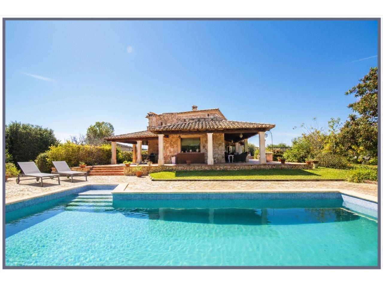 Garden of Country house for sale in Inca  with Air Conditioner, Heating and Private garden