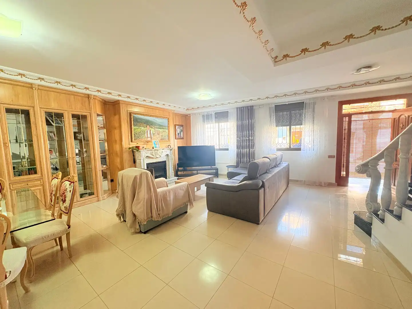 Sala de estar de Casa o chalet en venta en Valencia con Calefacción, Terraza y Balcón