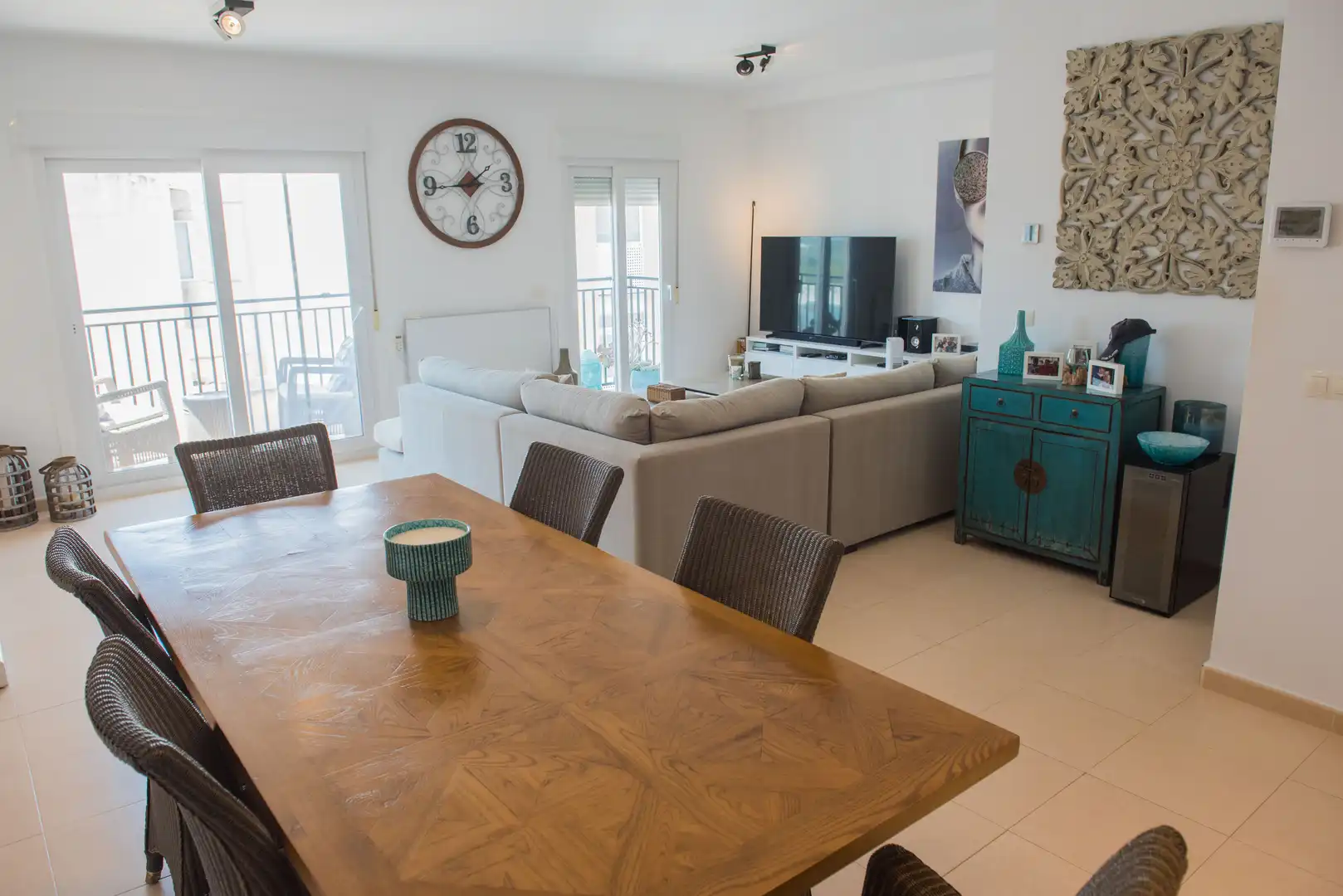 Dining room of Apartments for sale in Jávea / Xàbia  with Air Conditioner, Terrace and Balcony