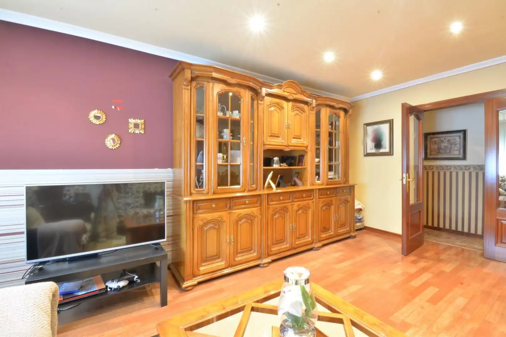 Sala de estar de Casa o chalet en venta en Oviedo  con Calefacción