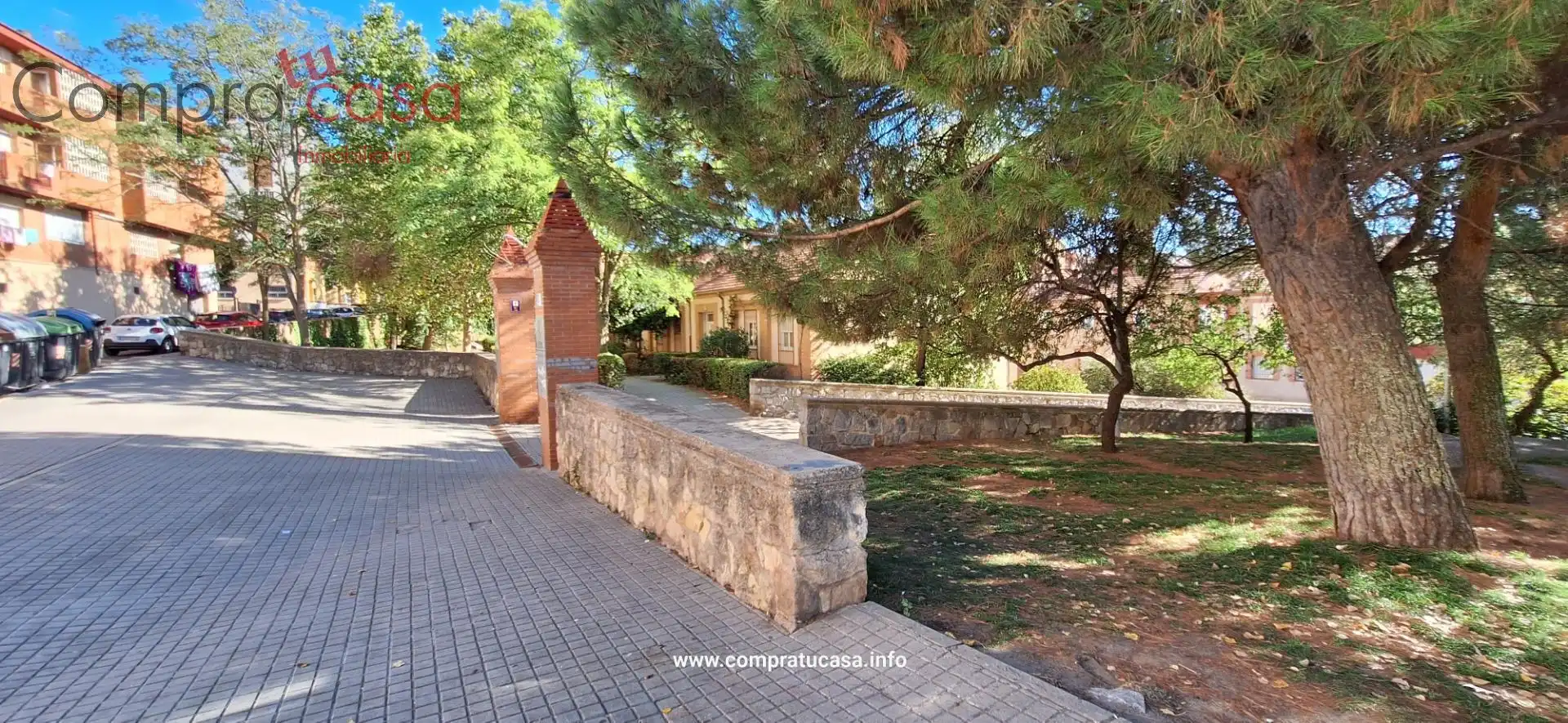 Vista exterior de Pis en venda en Segovia amb Parquet, Traster i Alarma
