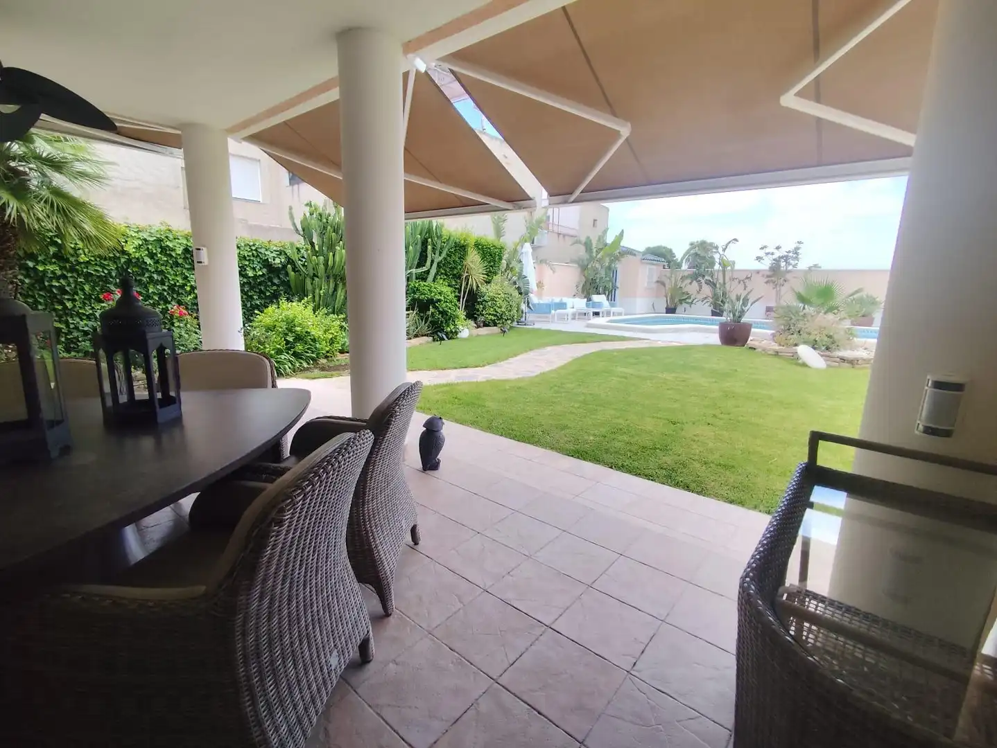 Terraza de Casa o chalet en venta en Murcia con Aire acondicionado, Jardín privado y Terraza