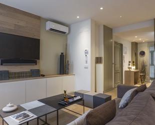 Living room of Flat to rent in Gijón   with Air Conditioner