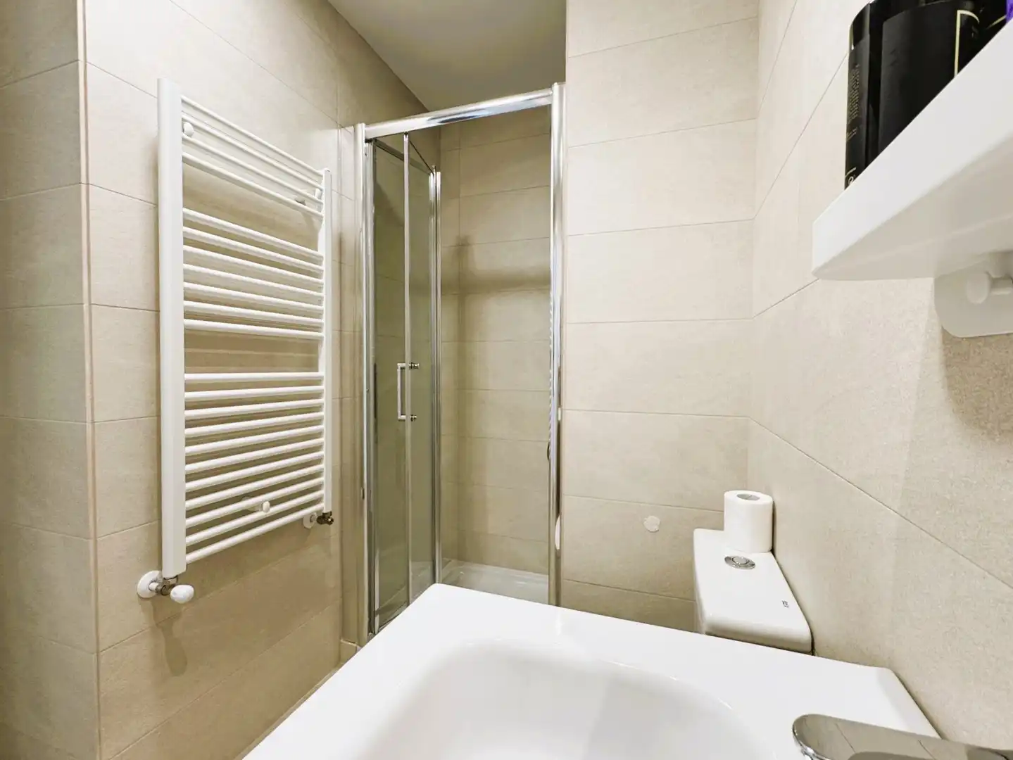 Baño de Dúplex en venta en Getxo  con Aire acondicionado, Calefacción y Jardín privado