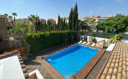 Swimming pool of House or chalet for sale in Alicante / Alacant  with Air Conditioner, Terrace and Swimming Pool