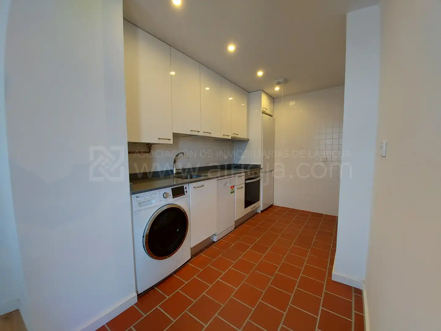 Cocina de Piso de alquiler en  Logroño con Calefacción y Amueblado