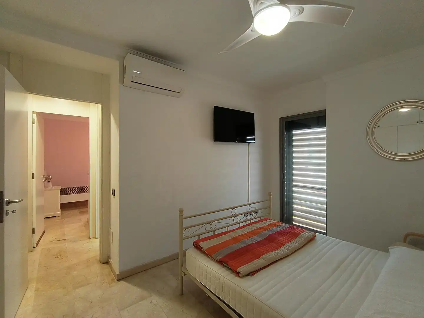 Bedroom of Attic for rent in Santa Cruz de Tenerife  with Air Conditioner, Terrace and Furnished