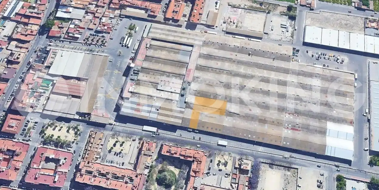 Vista exterior de Nau industrial en venda en Murcia