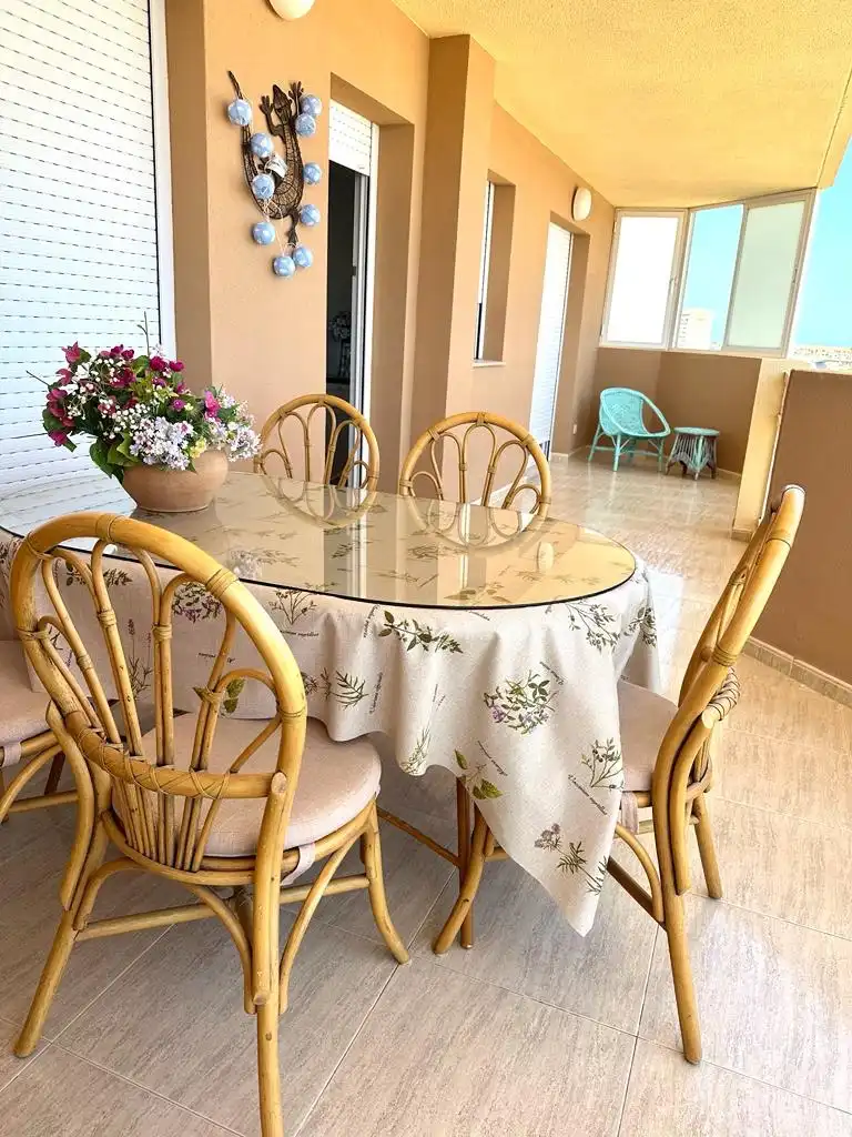 Dining room of Apartments for rent in La Manga del Mar Menor  with Heating, Terrace and Swimming Pool