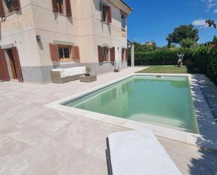 Swimming pool of Single-family semi-detached for sale in Llucmajor  with Air Conditioner, Terrace and Swimming Pool