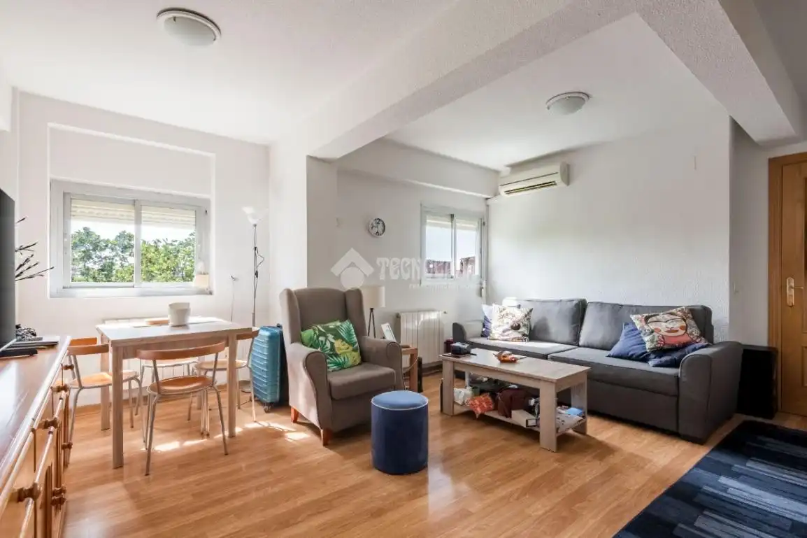 Sala de estar de Piso en venta en Madrid