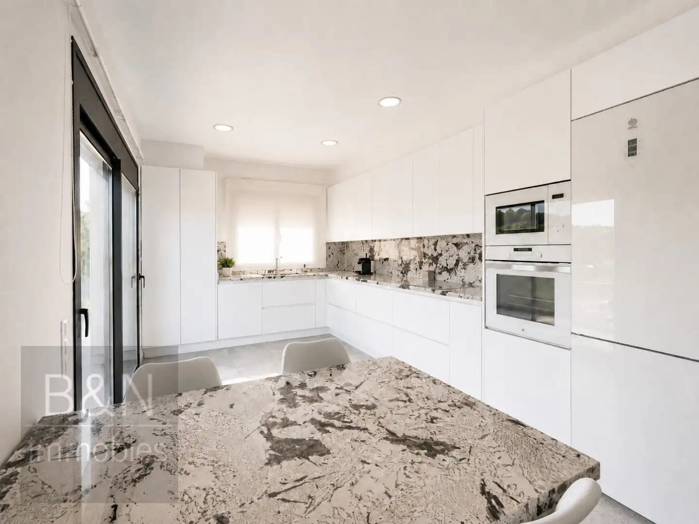 Cocina de Casa o chalet en venta en Terrassa con Aire acondicionado, Calefacción y Jardín privado