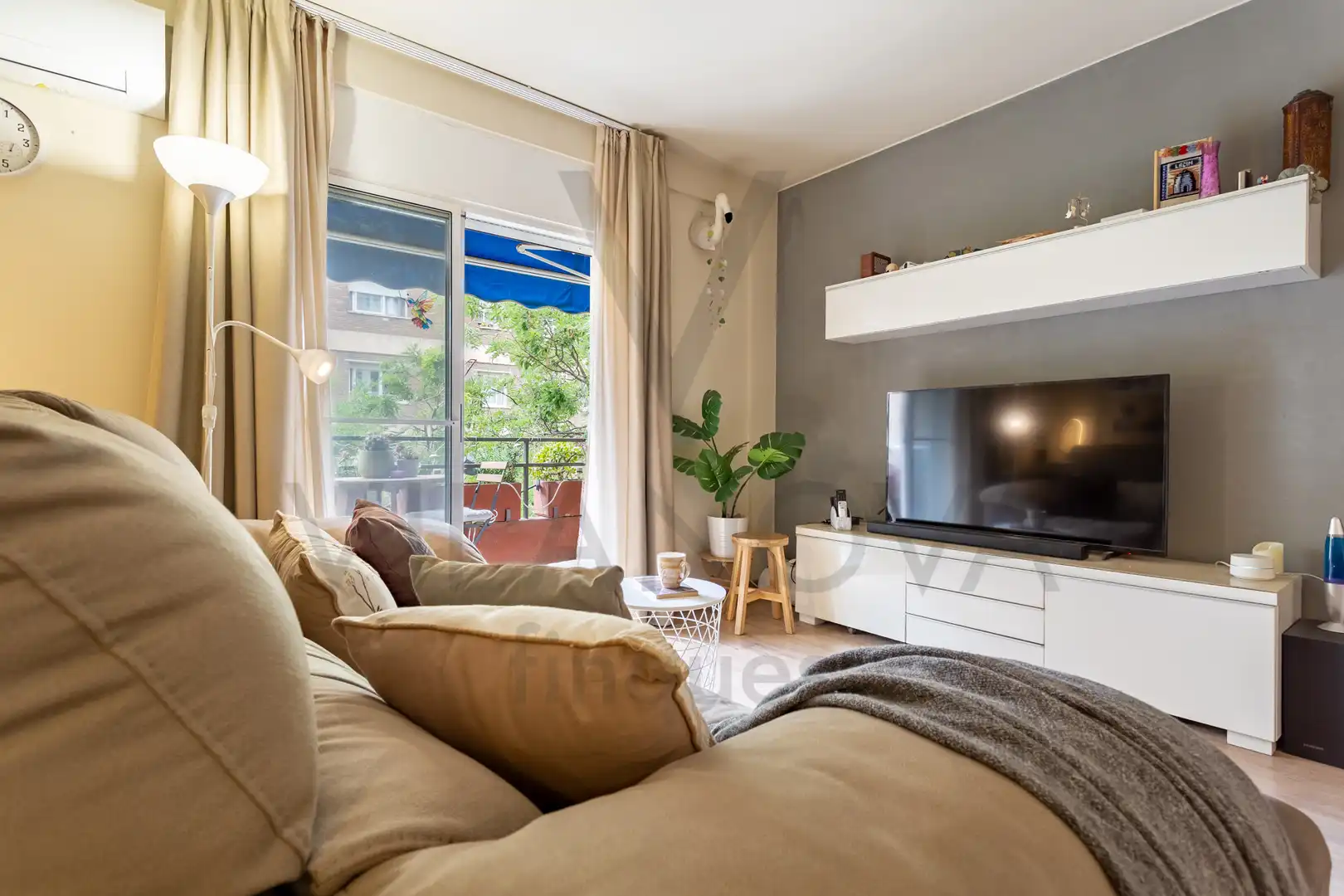 Wohnzimmer von Wohnung zum Verkauf in Reus mit Klimaanlage, Heizung und Terrasse