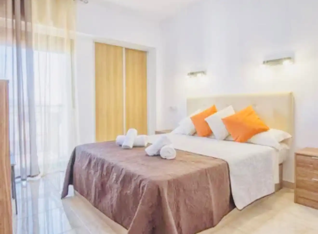 Bedroom of Flat for sale in Calpe / Calp  with Air Conditioner, Heating and Terrace