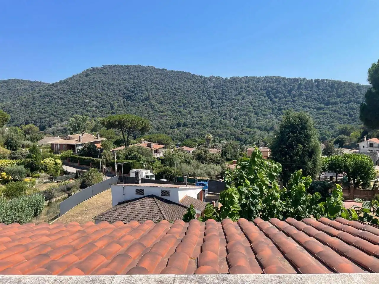 Vista exterior de Casa o chalet en venta en Vilanova del Vallès con Jardín privado