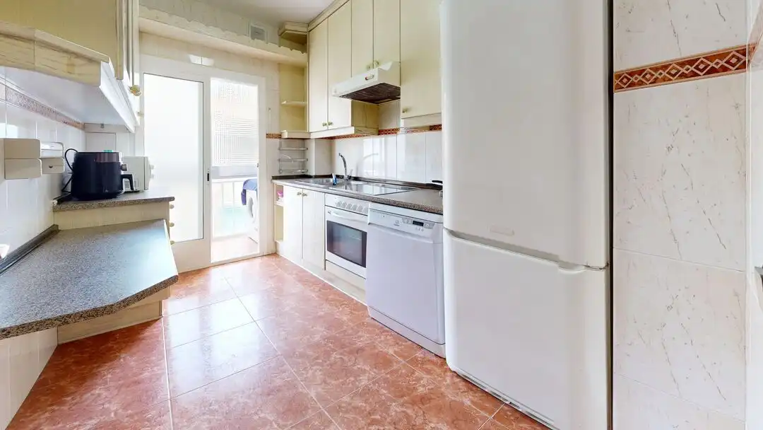 Cocina de Piso de alquiler en Madrid con Aire acondicionado, Calefacción y Terraza