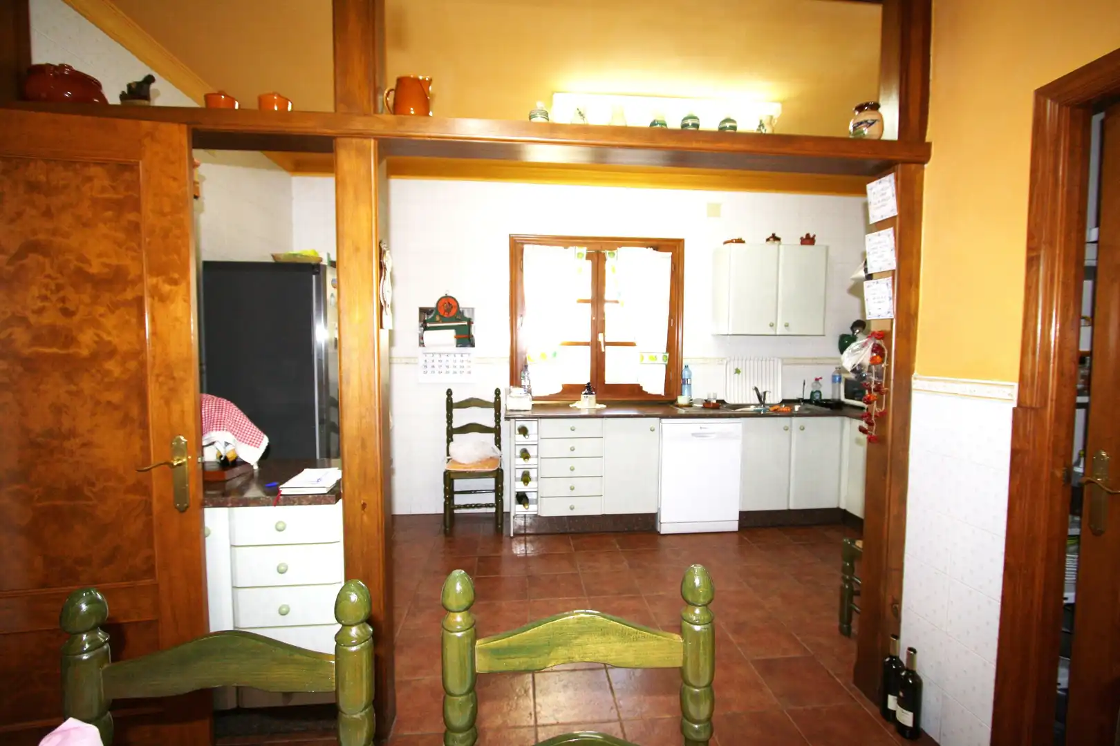 Cuina de Casa o xalet en venda en Albacete amb Aire condicionat, Jardí privat i Terrassa
