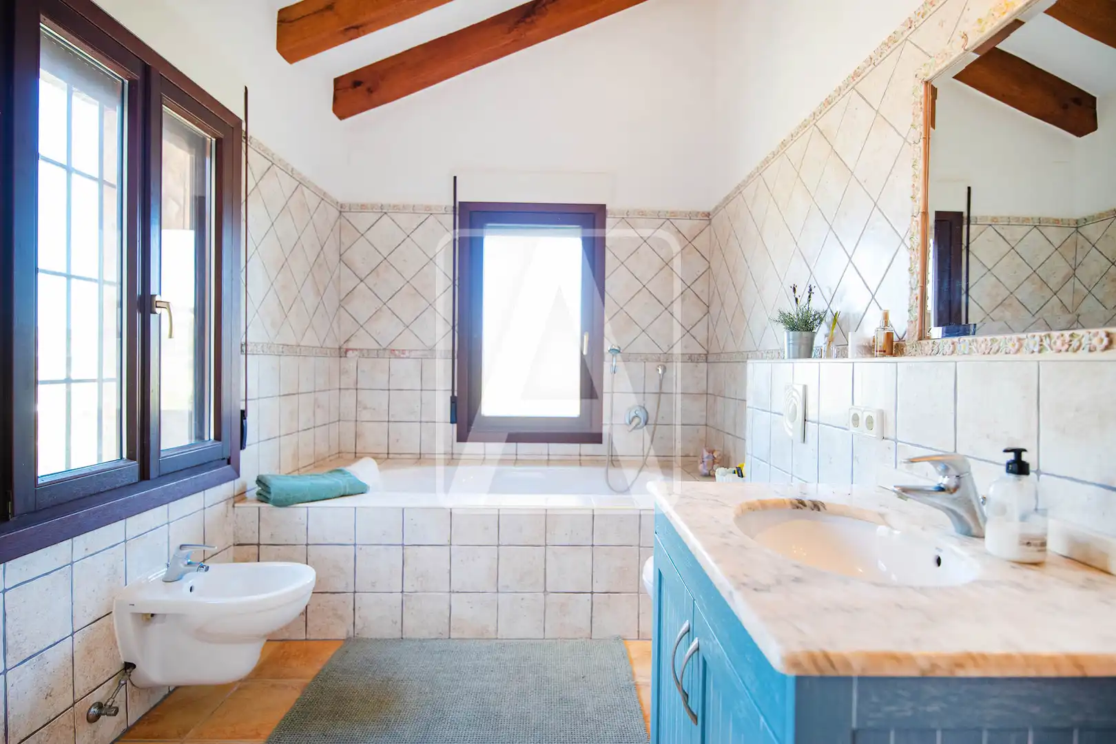 Baño de Finca rústica en venta en Benissa con Calefacción, Jardín privado y Terraza
