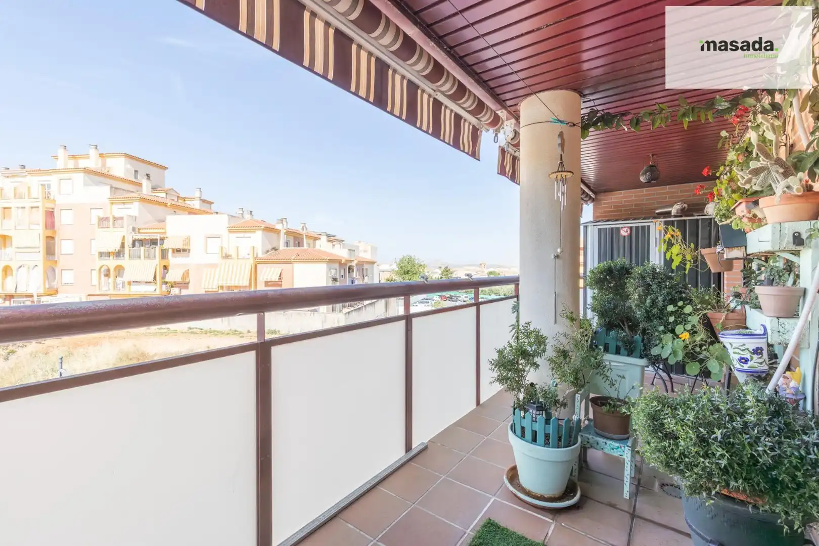 Terrasse von Wohnung zum Verkauf in Gójar mit Klimaanlage, Heizung und Terrasse