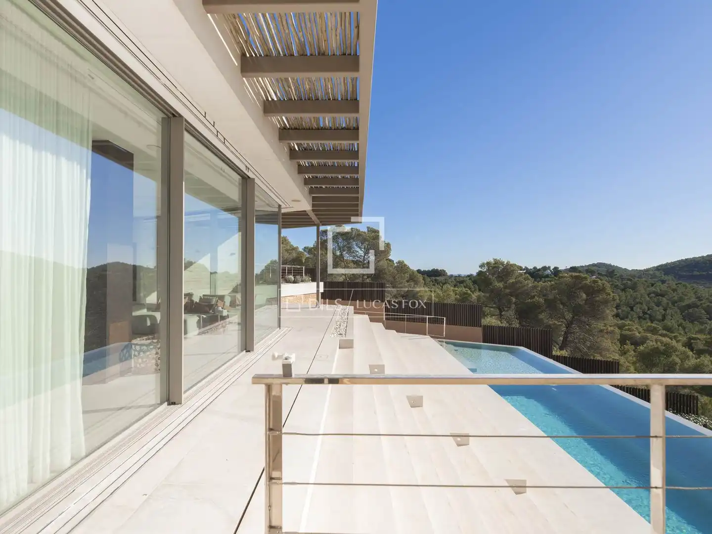 Terraza de Casa o chalet en venta en Santa Eulària des Riu con Aire acondicionado, Jardín privado y Terraza