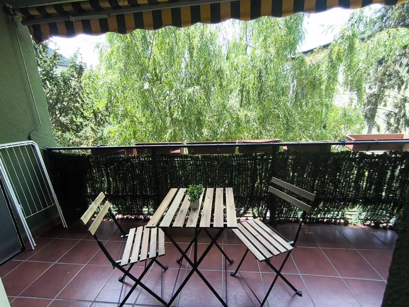 Terrace of Flat for share in Collado Villalba  with Heating, Terrace and Furnished