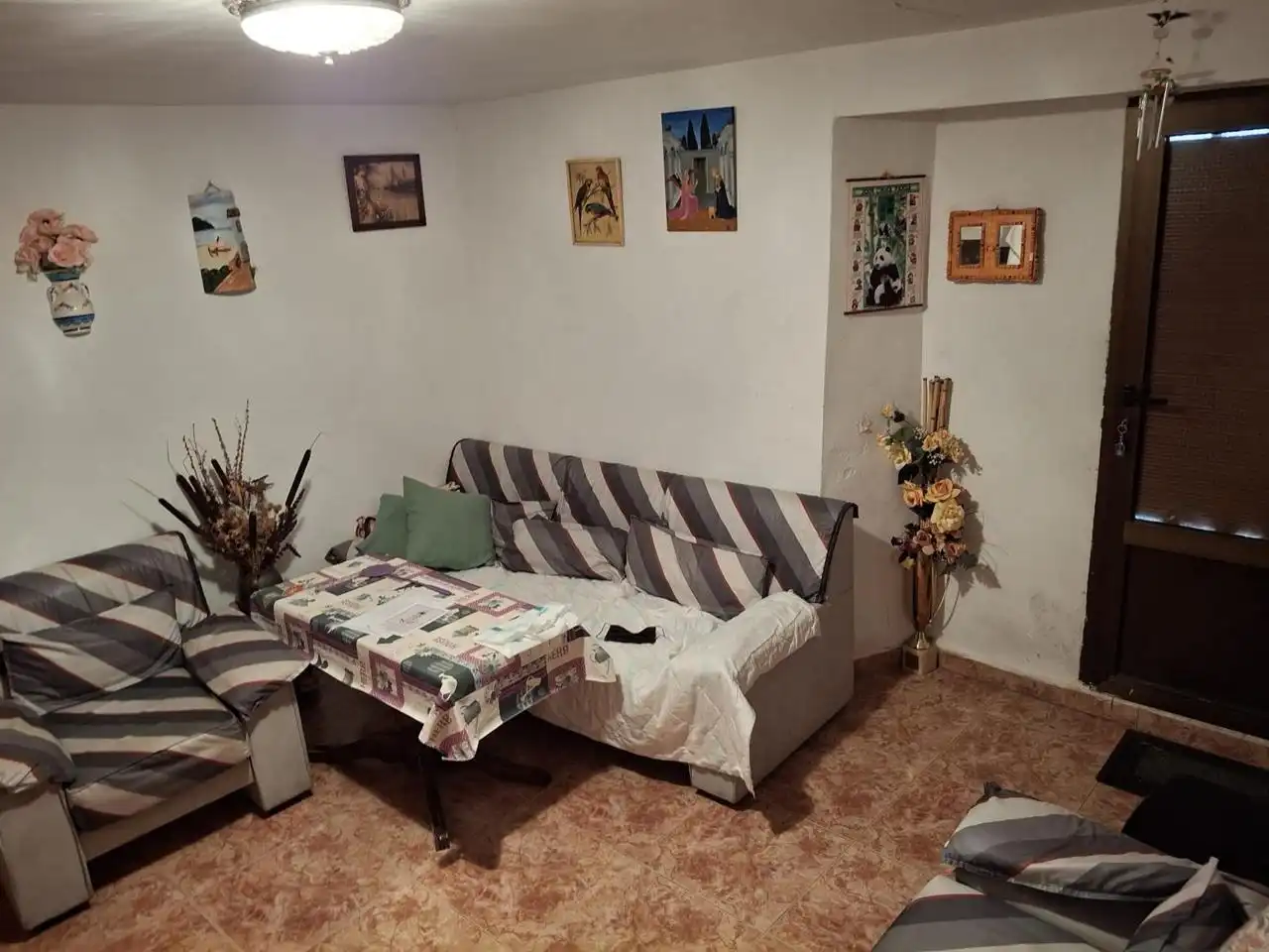Wohnzimmer von Haus oder Chalet zum Verkauf in Bijuesca mit Terrasse, Möbliert und Balkon