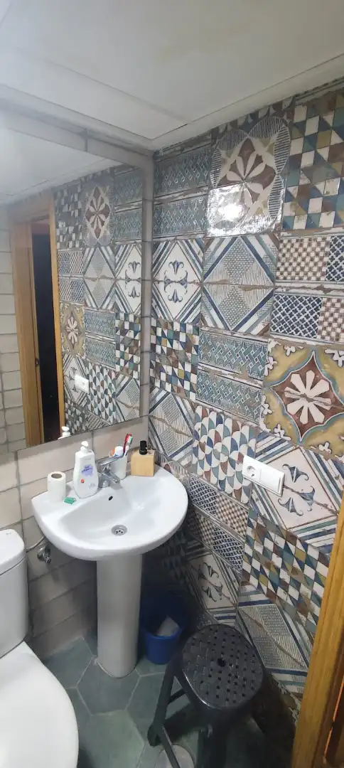 Baño de Dúplex en venta en Alicante / Alacant con Aire acondicionado, Calefacción y Jardín privado