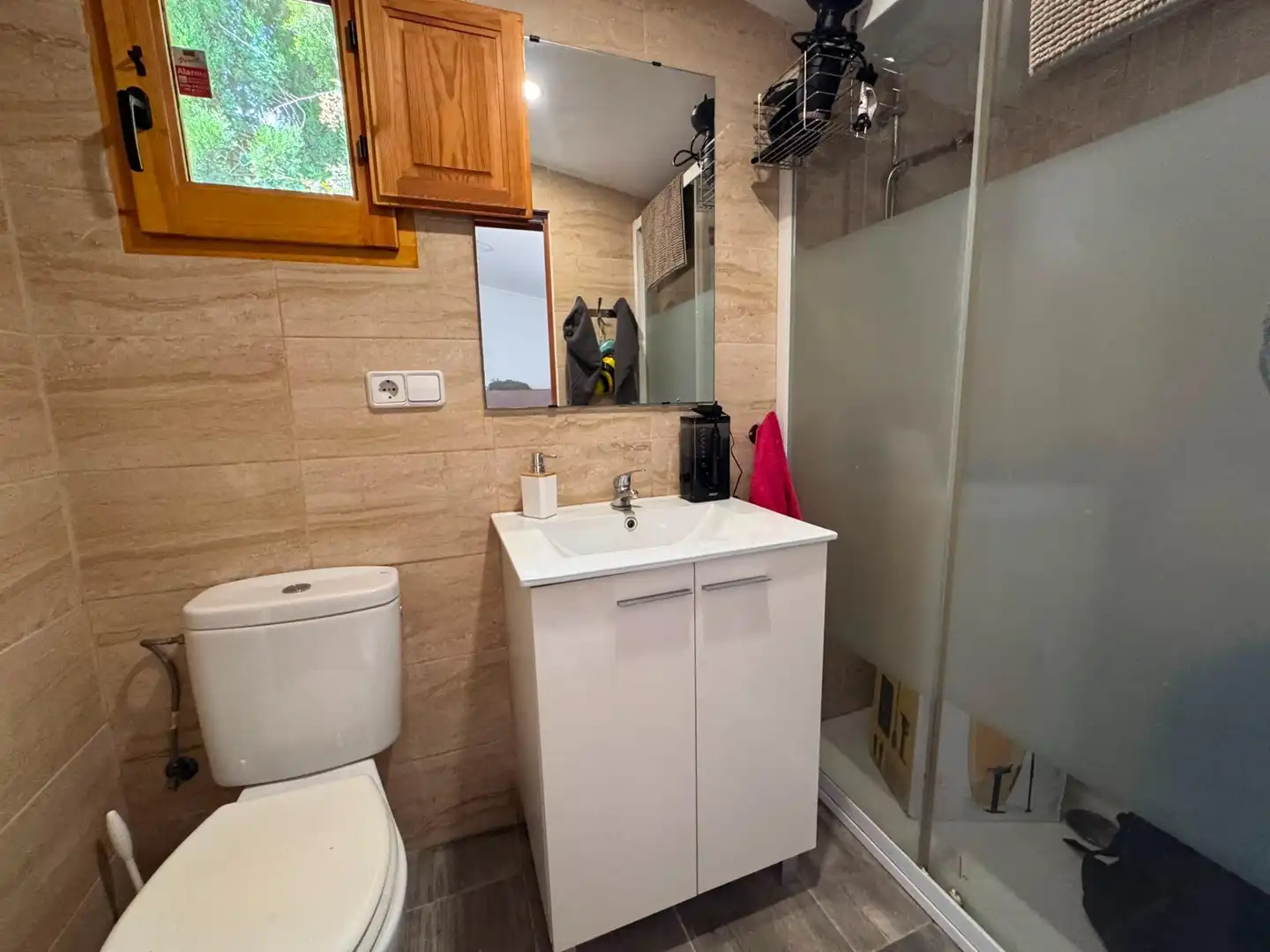 Baño de Casa o chalet en venta en Riells i Viabrea con Aire acondicionado, Calefacción y Jardín privado
