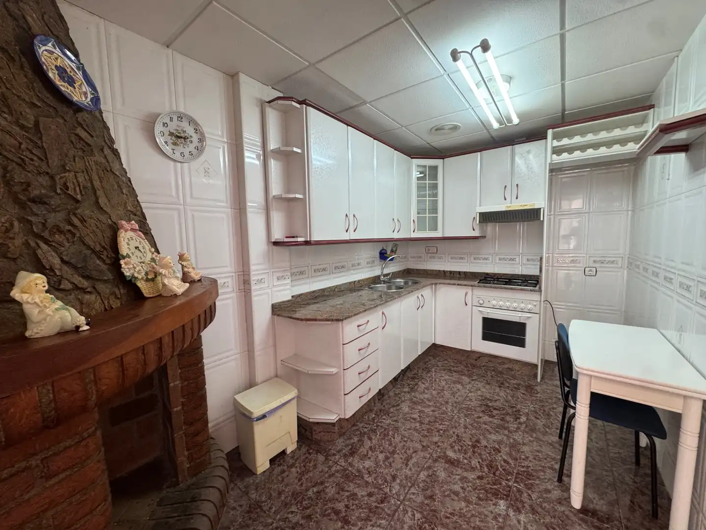 Kitchen of Flat for sale in Cehegín  with Air Conditioner, Terrace and Storage room