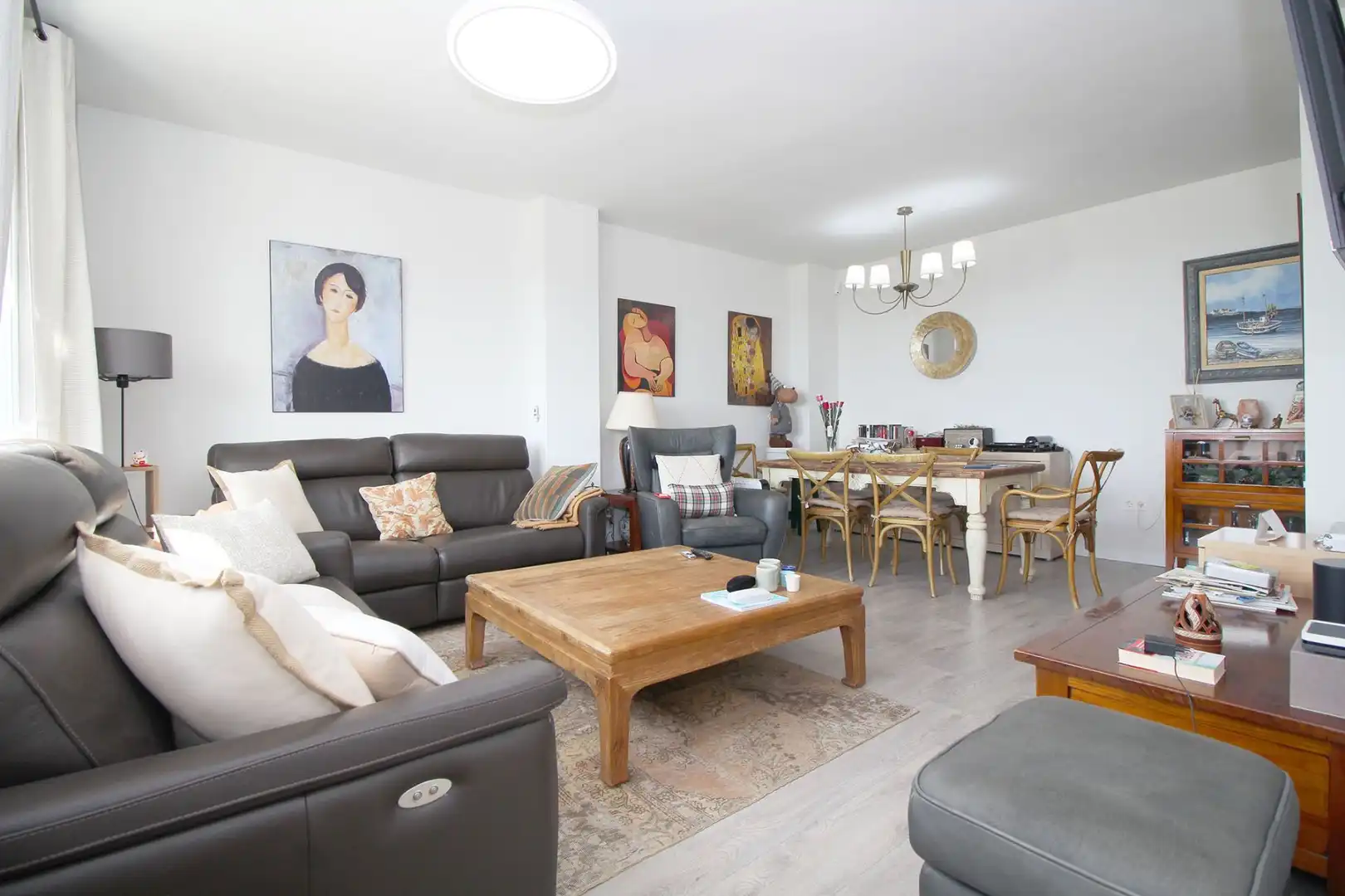 Living room of Attic for sale in Málaga  with Terrace, Storage room and Community pool