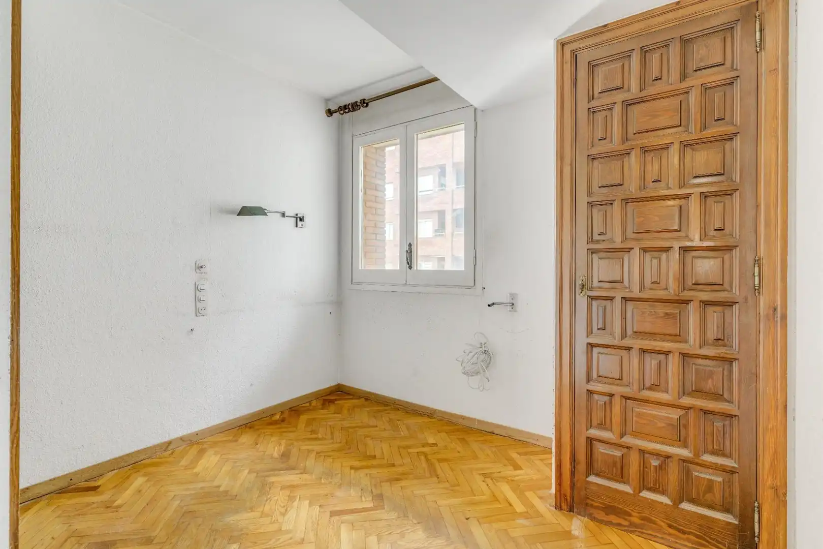 Schlafzimmer von Maisonette zum Verkauf in Barcelona mit Klimaanlage, Parkett und Terrasse