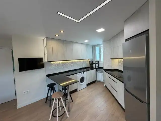 Kitchen of Attic for rent in León Capital   with Heating, Terrace and Furnished