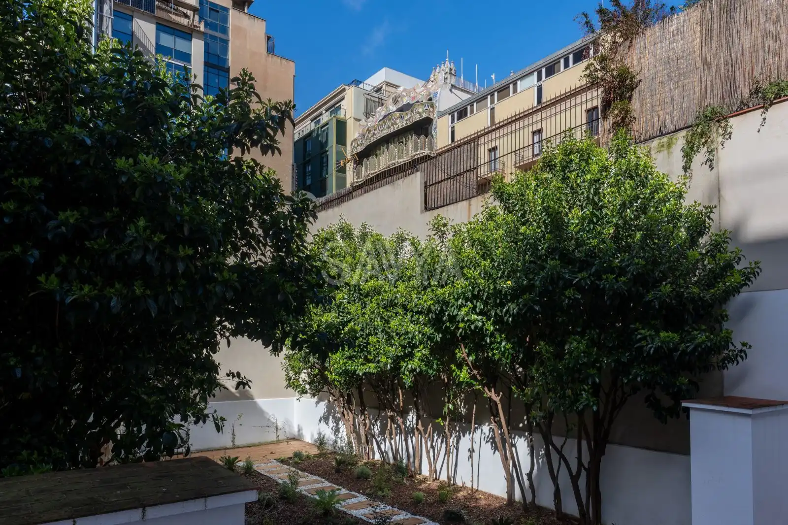 Vista exterior de Piso en venta en Barcelona con Aire acondicionado, Parquet y Terraza