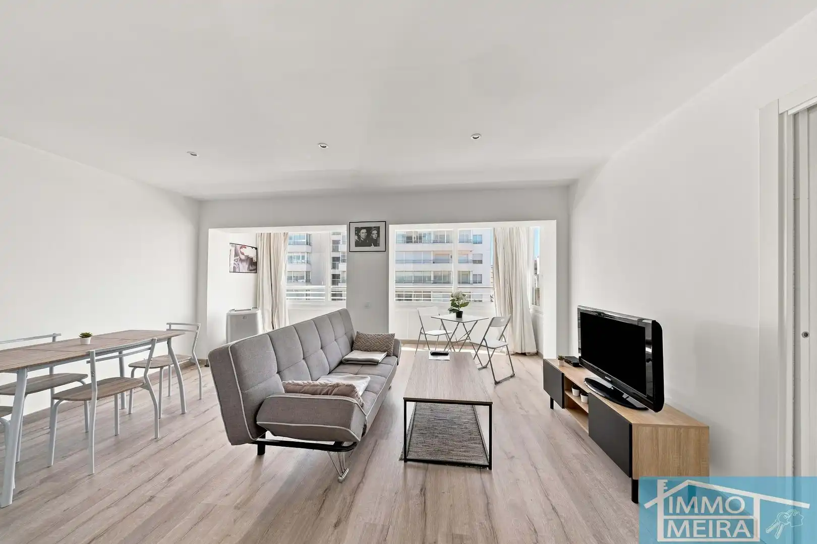 Sala de estar de Apartamento en venta en Roses con Aire acondicionado, Calefacción y Terraza