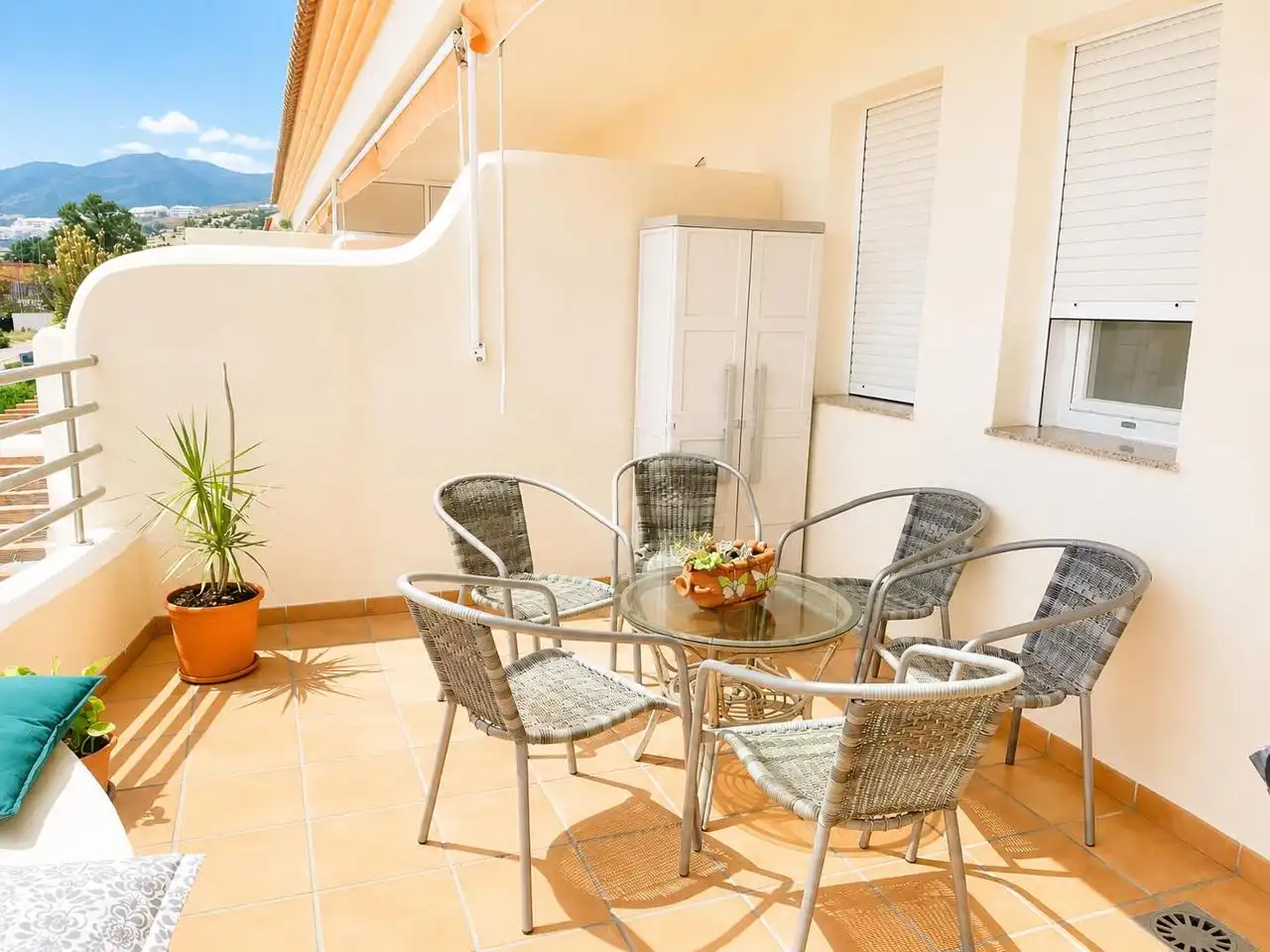Terrassa de Dúplex en venda en Benalmádena amb Aire condicionat, Terrassa i Piscina comunitària