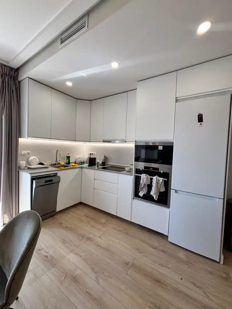 Küche von Wohnung zur Miete in Madrid mit Klimaanlage, Heizung und Möbliert