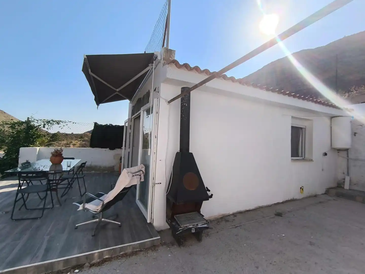 Terraza de Casa o chalet en venta en Agost con Aire acondicionado, Jardín privado y Terraza