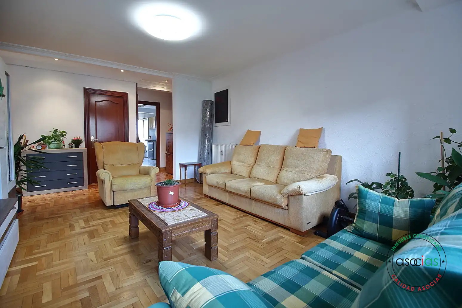 Sala de estar de Piso en venta en Gijón  con Calefacción y Parquet