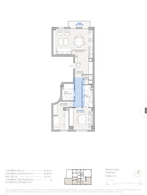 Apartament en venda en  Valencia Capital amb Calefacció i Balcó