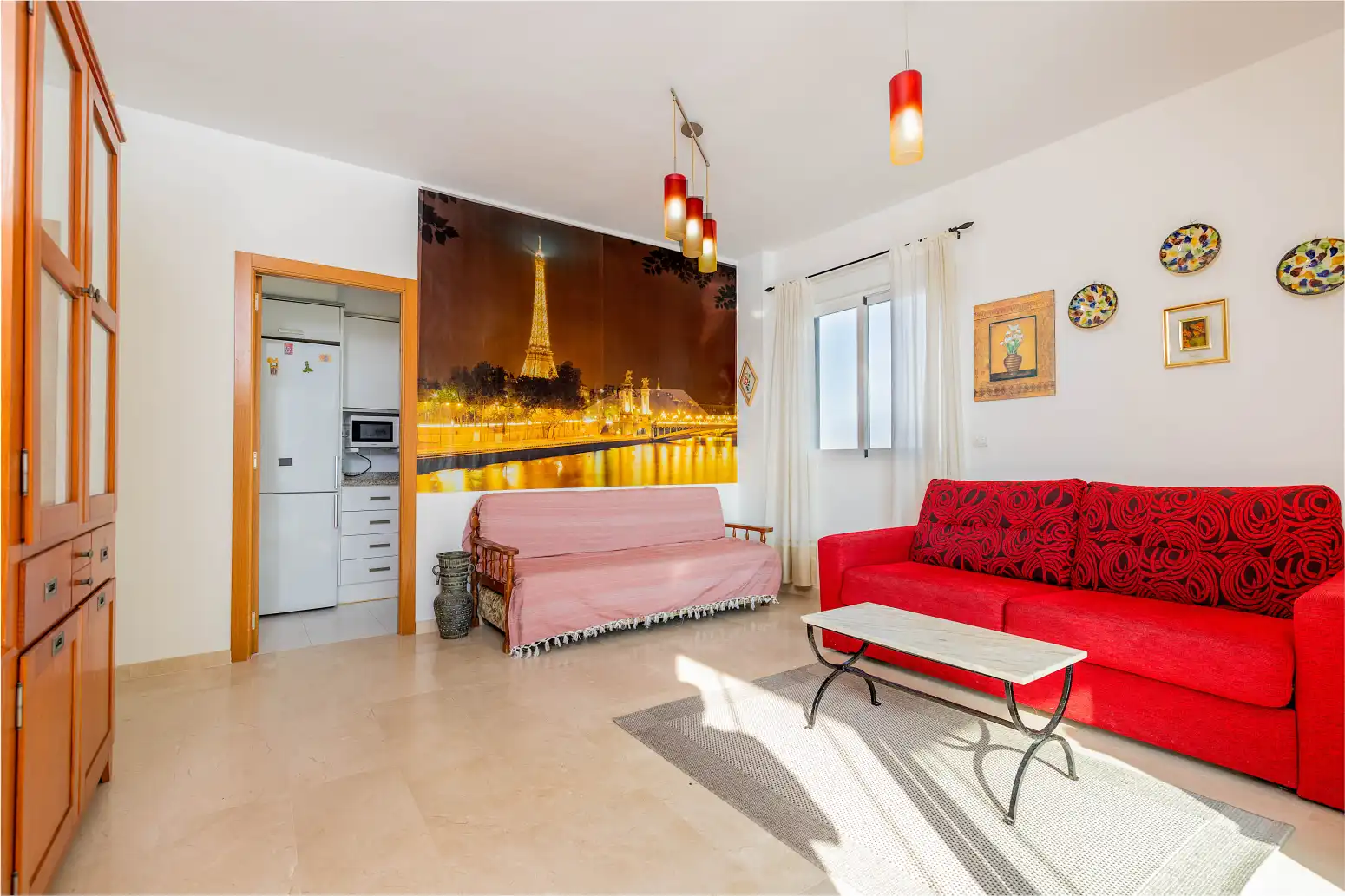 Sala d'estar de Pis en venda en Gandia amb Calefacció, Jardí privat i Terrassa