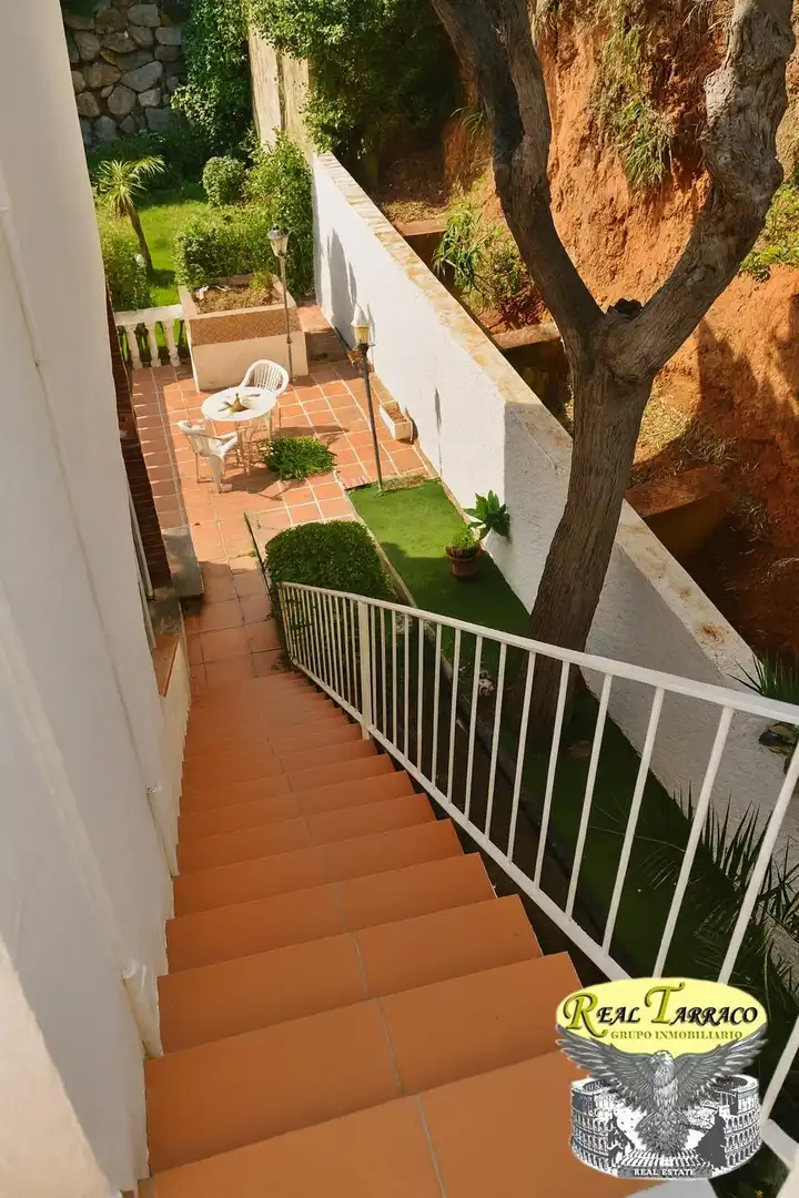Terraza de Casa o chalet en venta en El Masnou con Jardín privado