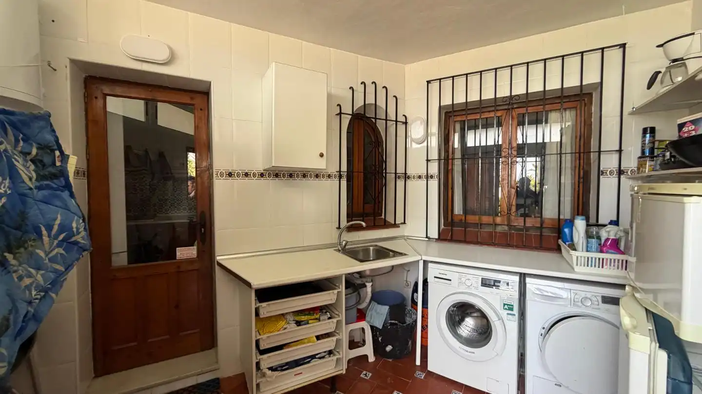 Cuina de Dúplex en venda en La Manga del Mar Menor amb Aire condicionat, Calefacció i Jardí privat
